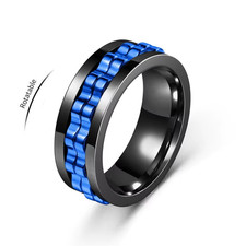 Herren Spinning Fidget Ring -