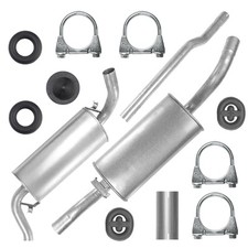 set Auspuffanlage Auspuff für Audi 80 B3 86-91 1.4 1.6 1.8 2.0 1.9 D TD