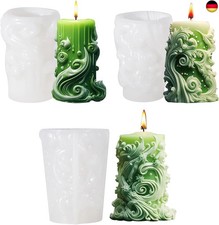 Silikonformen Gießformen Kerzenform Kerzen formen silikon 3D Handgemachte 