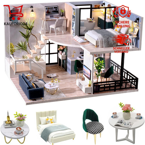 Miniatur haus puppenhaus kit - haus,