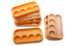 10 x alte Mischpalette Stiftschale Federschale 60er Jahre Ablage orange Bakelit