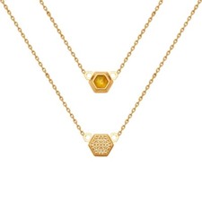 Necklace Silver Rose Gold