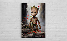 Groot Leinwandbild Guardians