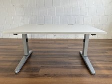 Steelcase Activa kleiner Profi-Schreibtisch 120x80cm grau weiß