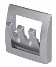 Garderobenhalter 3fach Silber