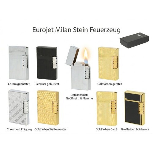 Eurojet feuerzeug milan mit - feuerzeug,