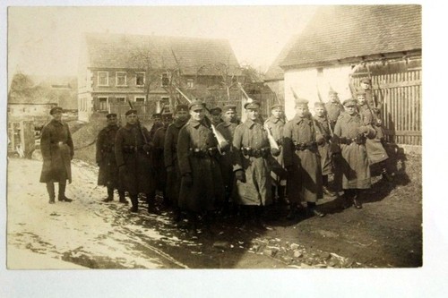 Foto unbekannter soldaten - unbekannter, 1