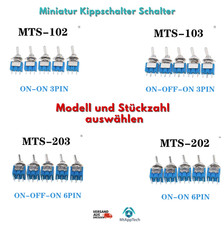 Miniatur Kippschalter Schalter