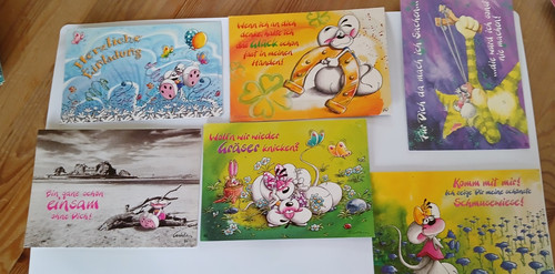 Diddl postkarten sammlung - diddl,
