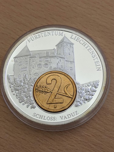 Medaille liechtenstein ø50 - liechtenstein,