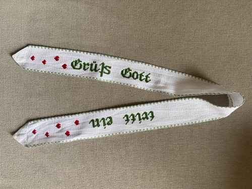 Spruchband grüß gott tritt - spruchband,