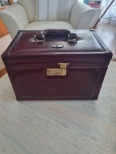 Assima Leder-Kosmetikkoffer