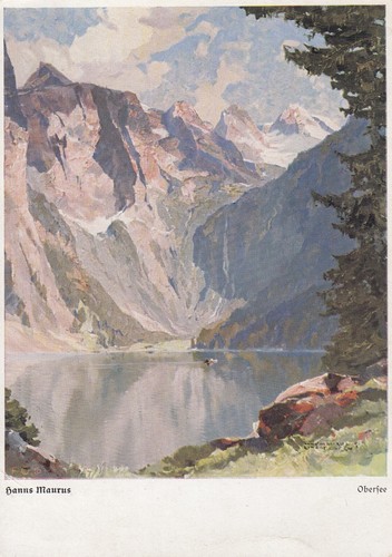 Postkarte hanns maurus - hanns,