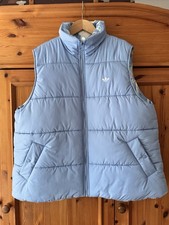 Adidas Originals Steppweste zum wenden, hellblau/beige, Gr. XL/46-48