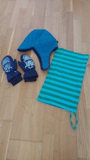 Winterset Mütze Finkid Schal Finkid + Handschuhe