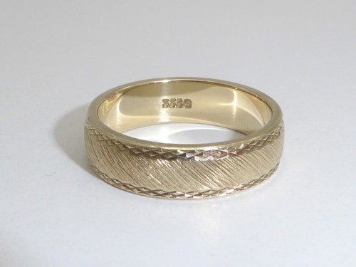 333 gold ring gelbgold - 8k,