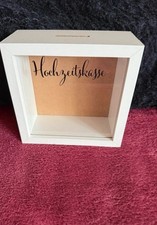 Spardose Hochzeitskasse Geschenk Hochzeit  Geldgeschenk Bilderrahmen