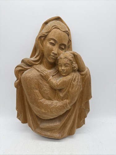 28171 madonna mit kind - madonna, holz