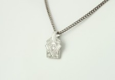 Art Deco Anhänger Platin