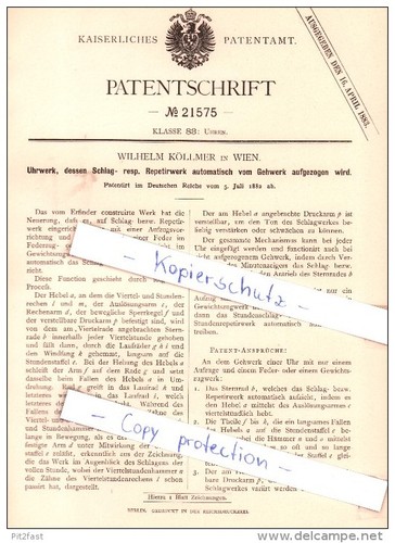 Original patent wilhelm - original,