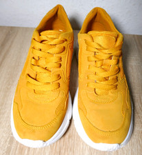 ❤️VENICE SENFGELBE LEICHTE TEXTILE SNEAKER  GRÖßE 38 SELTEN GETRAGEN KLASSE ERHA