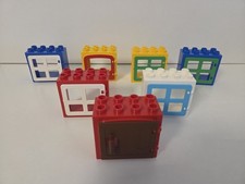 7 x Lego Duplo Fenster