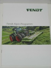 FENDT Alpin-Programm 200 VARIO Traktoren, Mähwerke, Wender Prospekt 2018 ( F 142