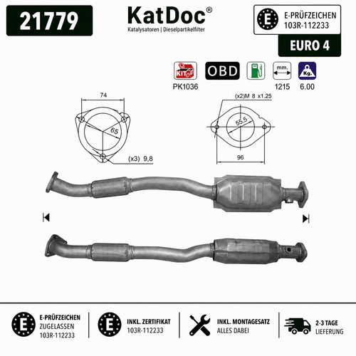 Katalysator opel astra - katalysator,