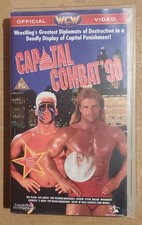 WCW Capital Combat 1990 VHS - WWE WWF Wrestling Video 