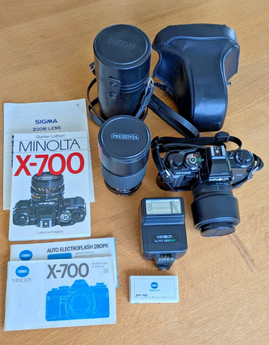 Minolta 700 spiegelreflex - minolta,