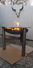 Feuerschale mit Grillplattte