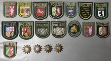Polizei Ärmel Abzeichen div
