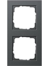 Gira E2 System 55 Abdeckrahmen anthrazit 021123 021223 021323