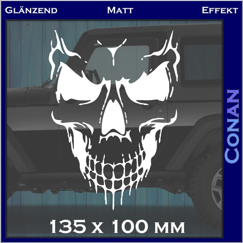 Skull totenkopf aufkleber auto - skull,