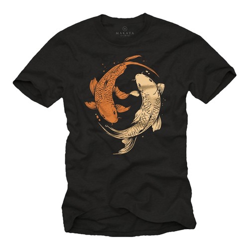 Herren shirt yin yang - t-shirt, motiv