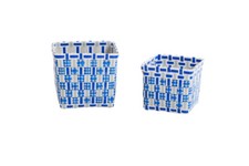 Blumenkörbchen 2er Set