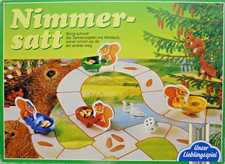 Nimmersatt  Brettspiel ERSATZTEILE zum AUSSUCHEN Würfel, Zapfen, Anleitung usw..