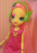 My little Pony Equestria Girl Fluttershy Manga Mädchen Puppe gelbe Barbie
