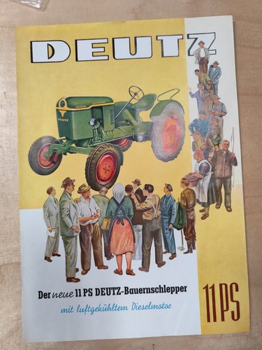 Deutz prospekt 11ps - prospekt,