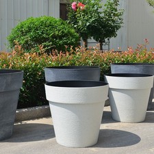 Pflanztopf Groß 70 cm schwarz