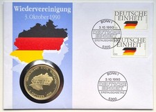 Numisbrief~Wiedervereinigung