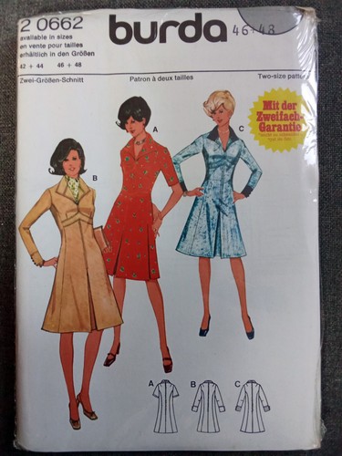 Burda schnittmuster 20662 - schnittmuster,