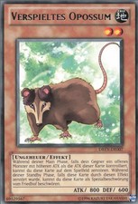 YuGiOh Verspieltes Opossum DREV-DE007 Rare NM 1st