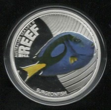 Surgeonfish 1/2 oz Silber 99,9