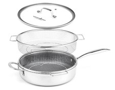 Livington Hochrandpfanne Pfanne Bratpfanne Ø 28cm Titan Pan