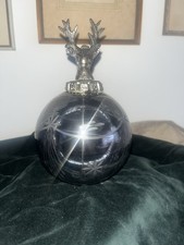 Große Geschliffene Glas Kugel