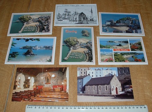 Tenby postkarten alan shepherd - tenby,
