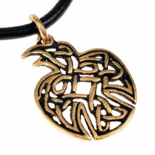 Keltisches Raben-Amulett -