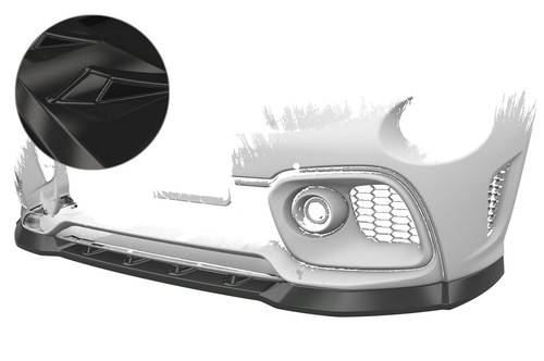 Csr cup spoilerlippe - cup-spoilerlippe, abs