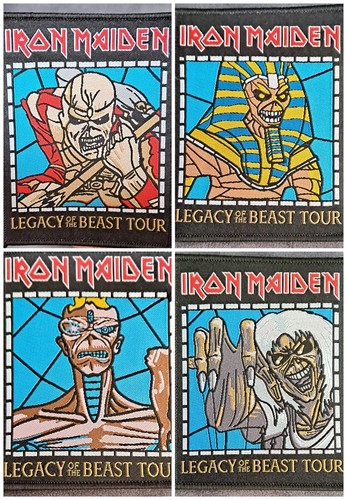 Iron maiden patch set - iron,